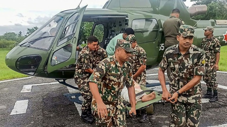 ভারত এবং নেপালে ভূমিধস ও বন্যায় প্রাণ গেল ৬৪ জনের