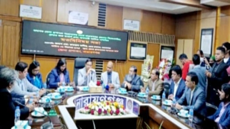 নারায়ণগঞ্জে অপরাধ ও যানজটমুক্ত,  ব্যবসায়ীদের দাবি...