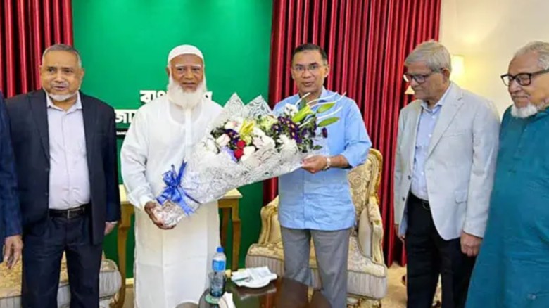 জামায়াতের আমির শফিকুর রহমানের বাসায় তার