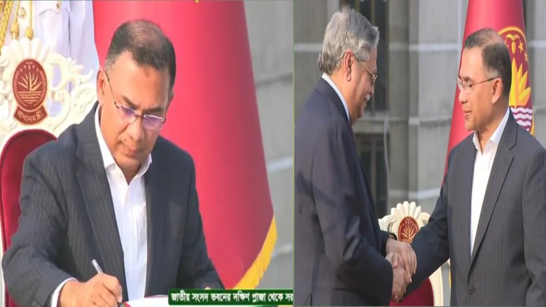 বাংলাদেশের ১১তম প্রধানমন্ত্রী হলেন তারেক