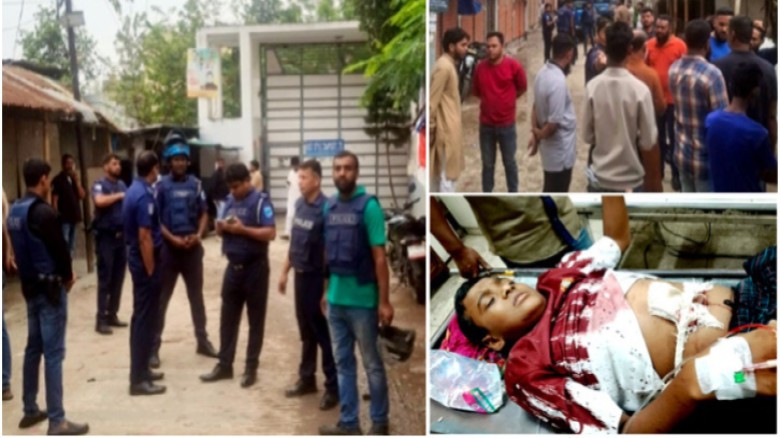 ফতুল্লায় ঝুট নিয়ে সংঘর্ষ, শিশুসহ তিনজন গ