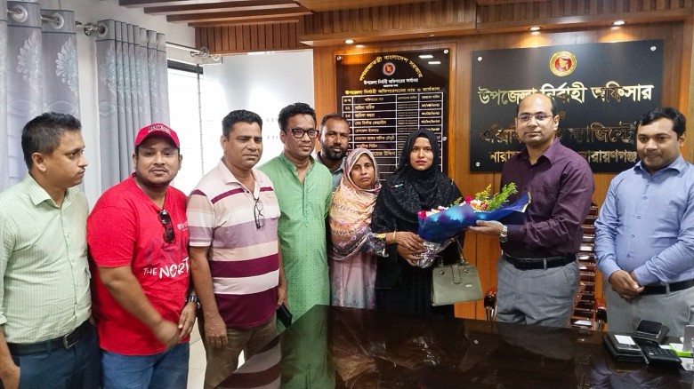 দায়িত্বভার গ্রহণ করলেন বক্তাবলী ইউনিয়ন প