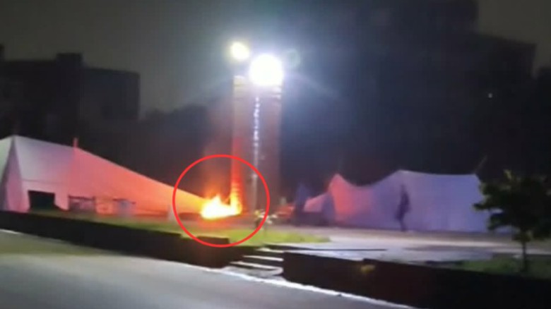 নারায়ণগঞ্জে রাতের আঁধারে জুলাই শহীদ স্মৃ