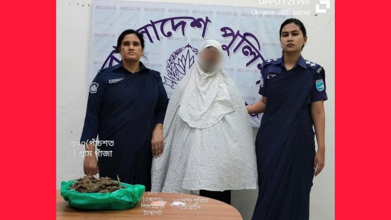 নারায়ণগঞ্জে থানা পুলিশের অভিযানে মাদকসহ