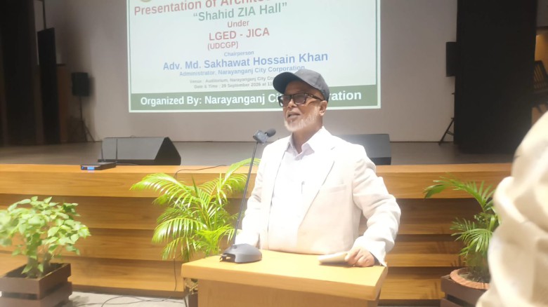 নতুন জিয়া হলের স্থাপত্য নকশা আনুষ্ঠানিকভ