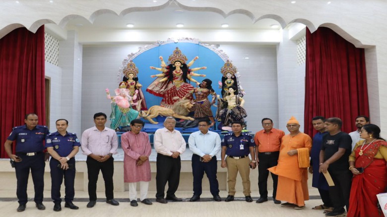 শারদীয় দুর্গাপূজা উপলক্ষে বিভিন্ন পূজামণ